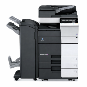 Konica Minolta bizhub C458 mit Finisher